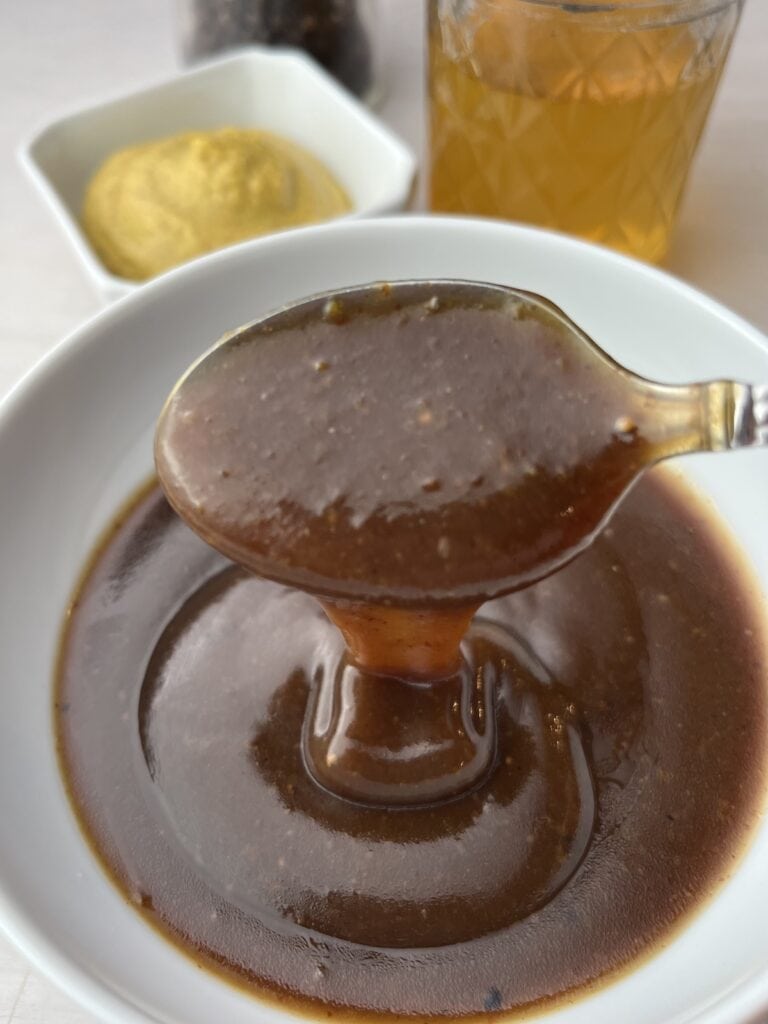 mixed honey mustard vinaigrette dressing