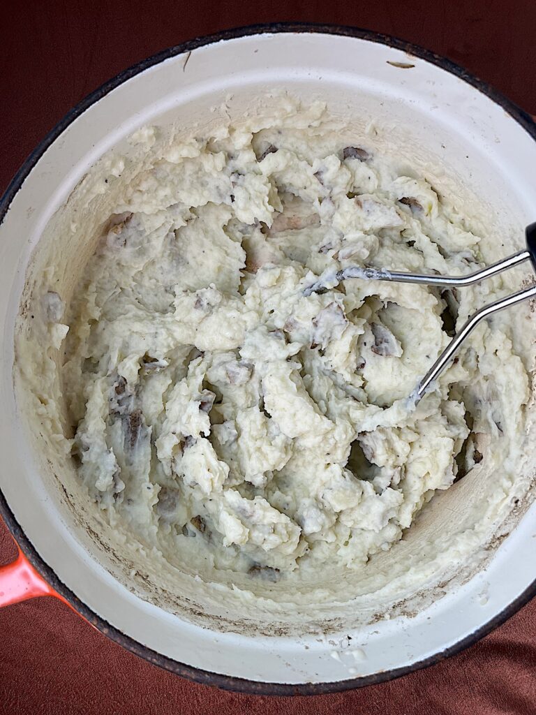 mashed potatoes